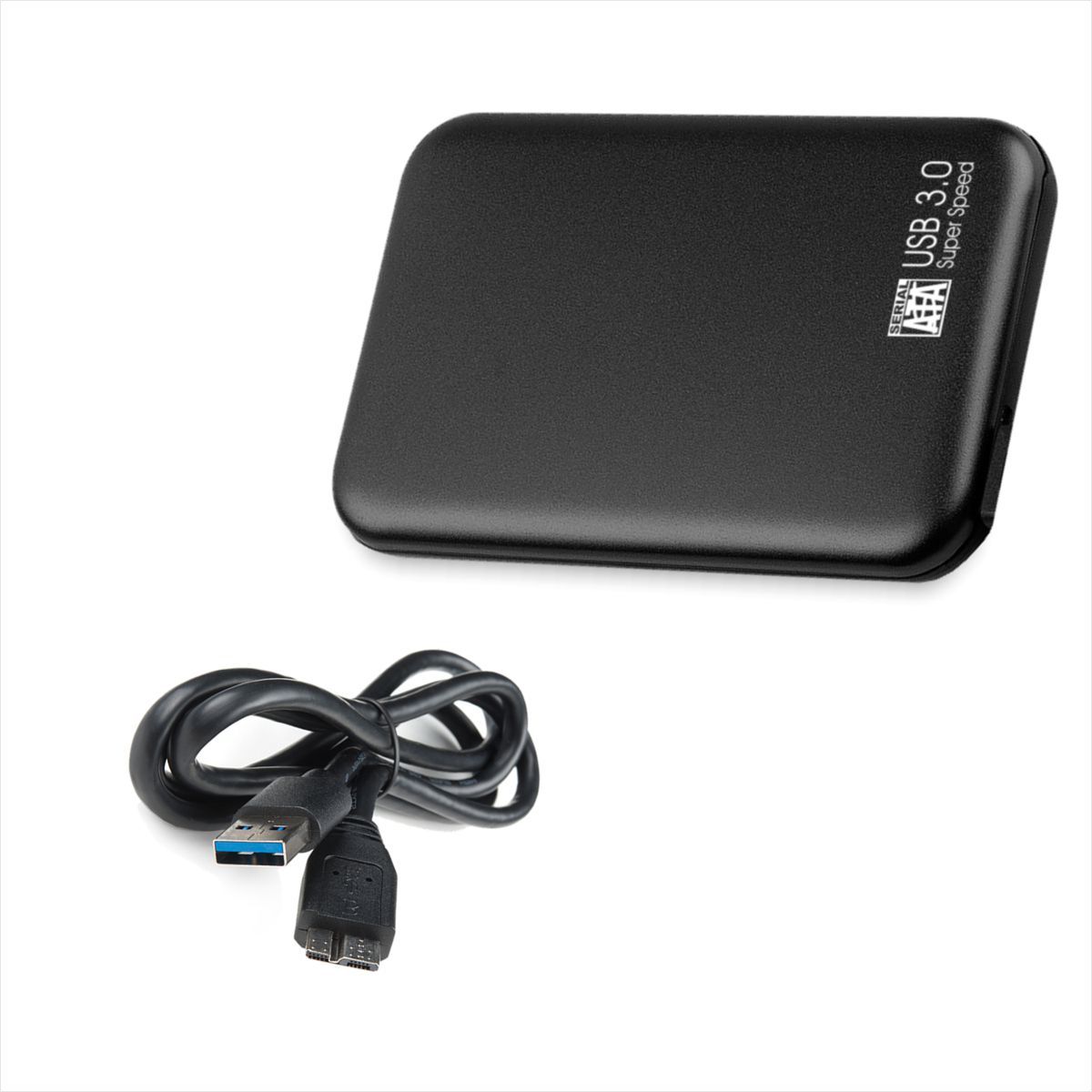GENERICO - Caja Externa Deluxe USB 3.0 Para Disco Duro Sata 2.5'' / SSD