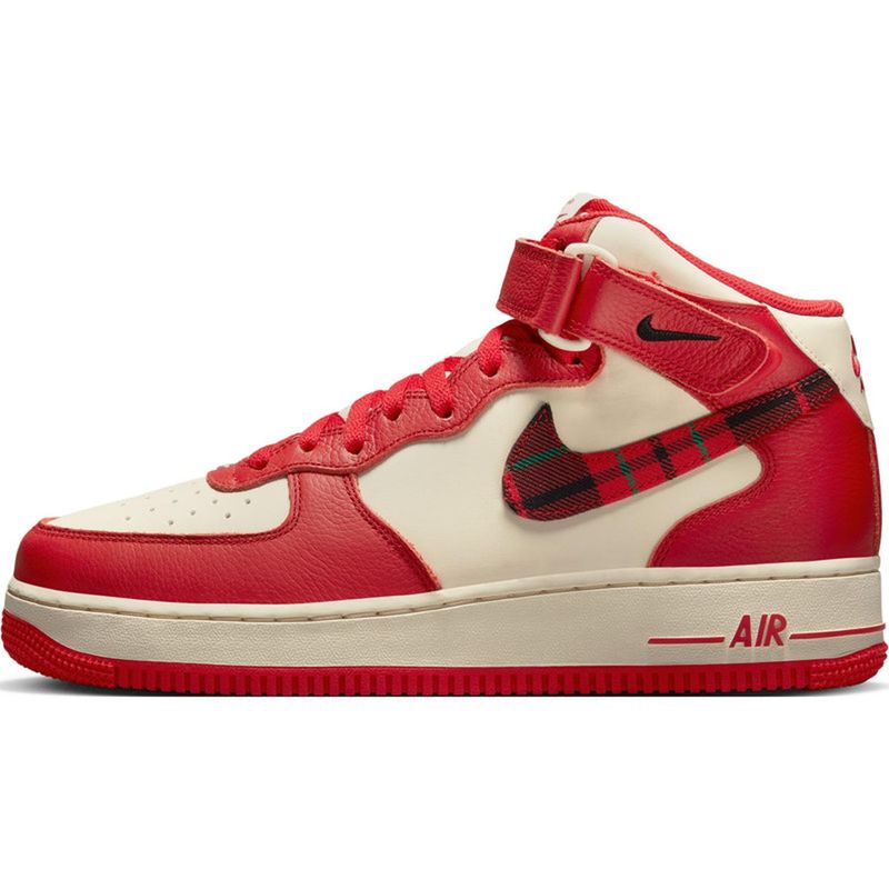 NIKE - Tenis Hombre Nike Air Force 1 Mid '07 Lx Nos - Rojo