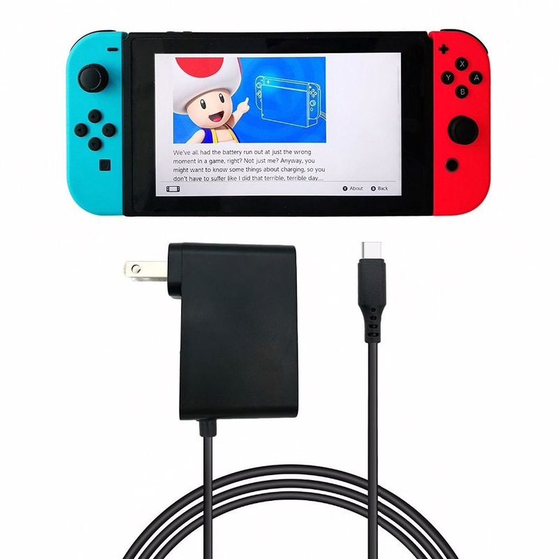 GENERICO - Cargador De Pared Ac Adaptador Nintendo Switch Oled Lite Dock