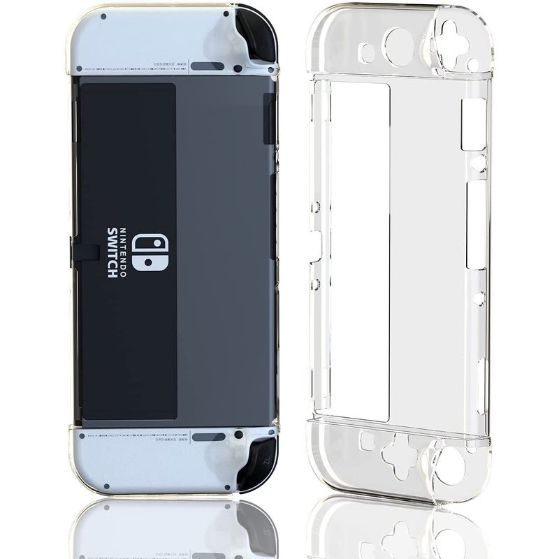 DOBE - Funda Acrílica Nintendo Switch OLED Protección Total 