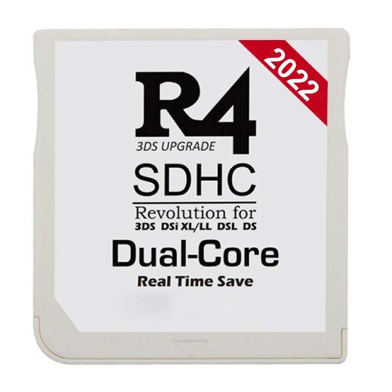 GENERICO - Adaptador R4 Dual Core 2024 con 64GB y Más de 10,000 Juegos 