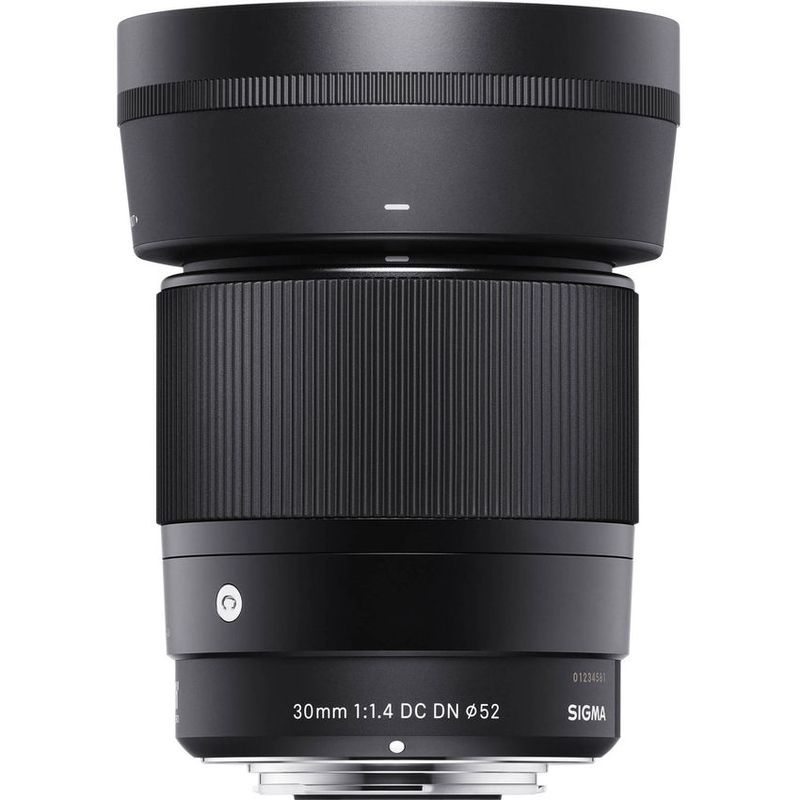 SIGMA - Lente sigma 30 mm f/1.4 dc dn contemporáneo para sony montura e negro