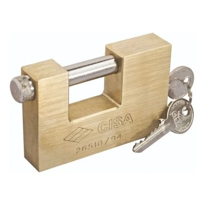 VISALOCK - Candado Anticizalla Rectangular Cisa 94 mm