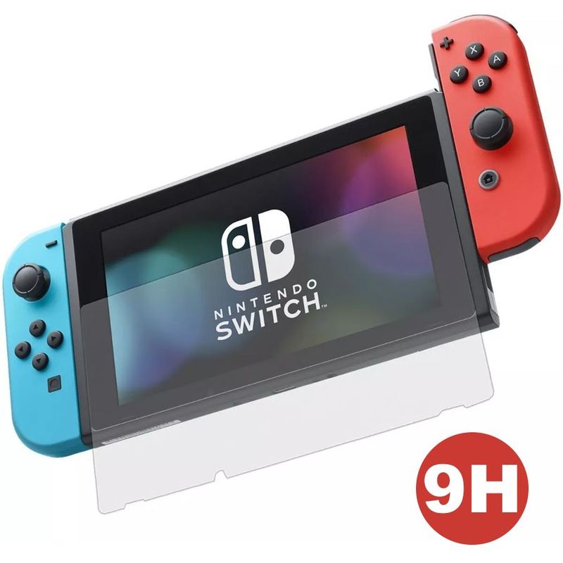 GENERICO - Vidrio Templado Screen Protector Pantalla Nintendo Switch 9h