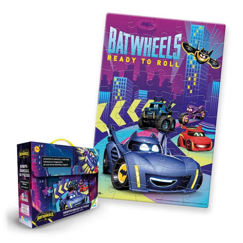 RONDA - Rompecabezas X 50 Pzas Batwheels