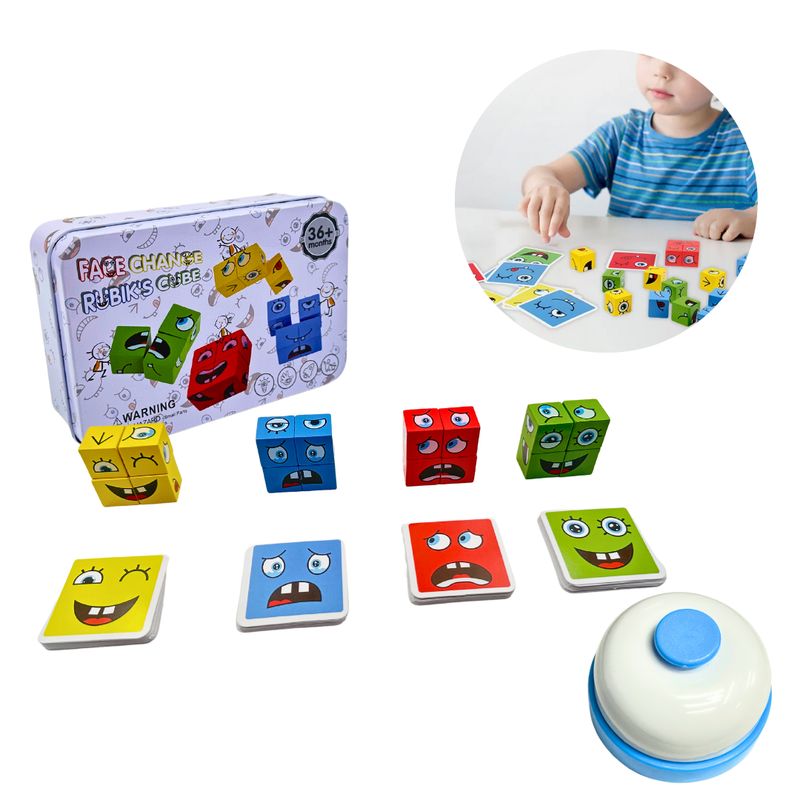 GENERICO - Juego de Integración Estimula Percepción Visual Face Change
