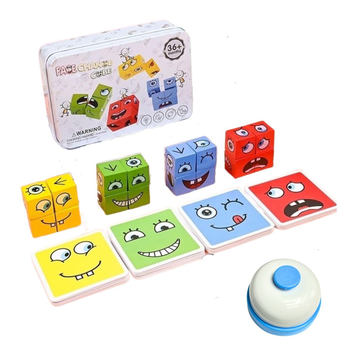 GENERICO - Juego de Integración Estimula Percepción Visual Face Change