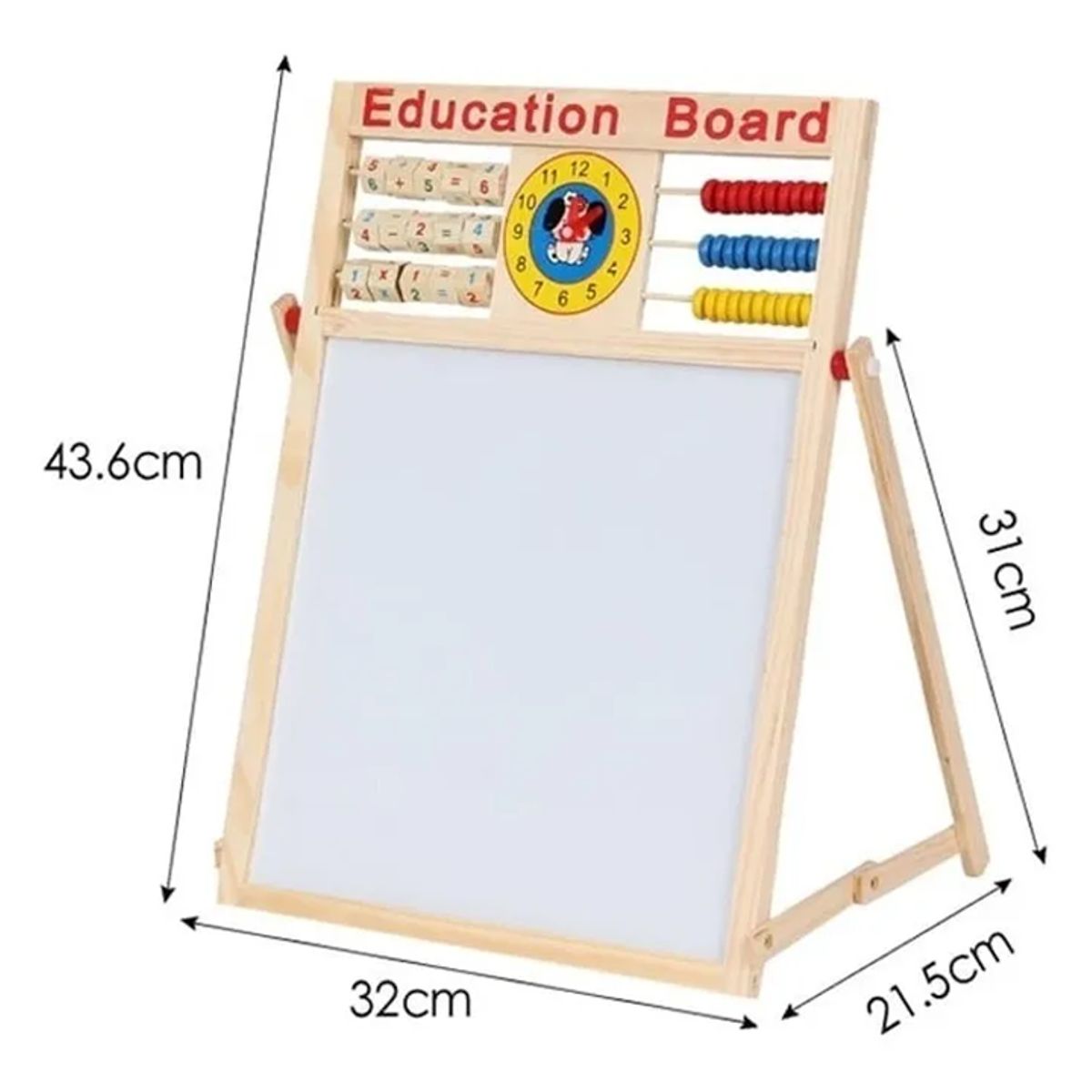 GENERICO - Tablero De Aprendizaje Infantil Multitifunción 2 En 1