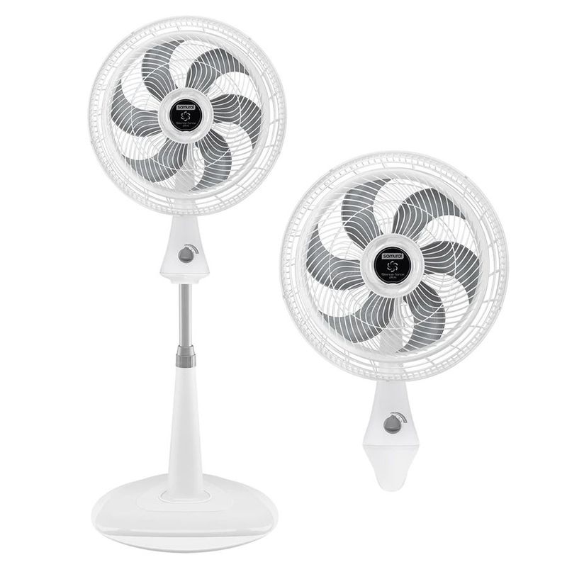 SAMURAI - Ventilador Samurai Force Plus 2 En 1 - Blanco