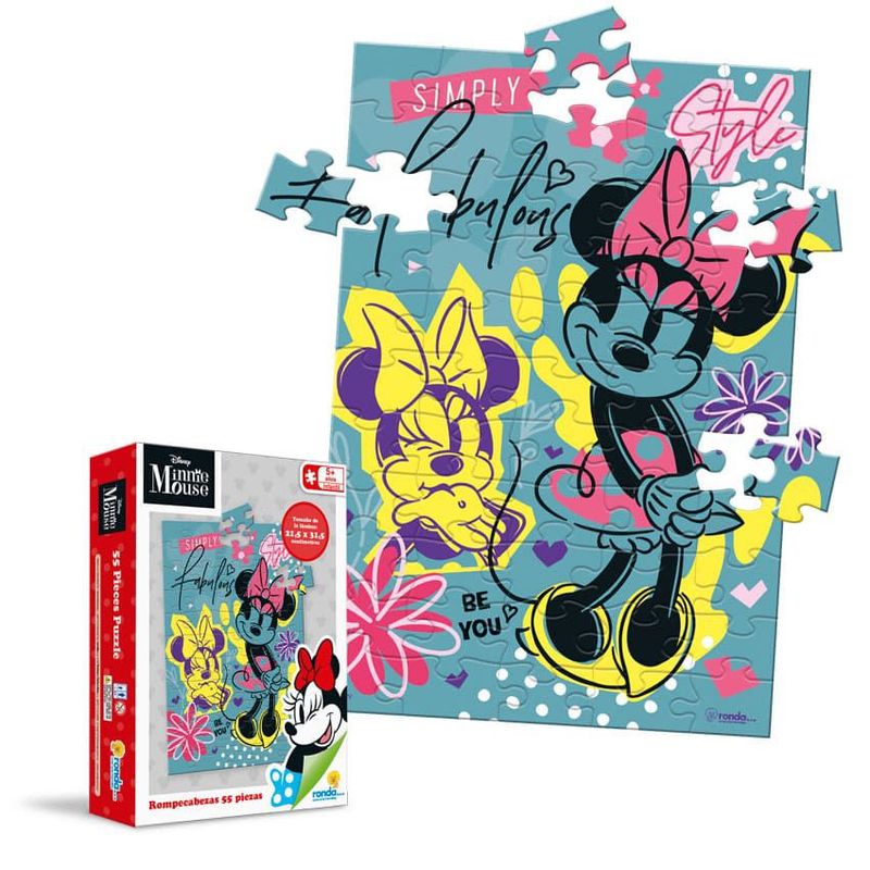 DISNEY - Rompecabezas X 55 Pzas Minnie Bow Tique Ronda