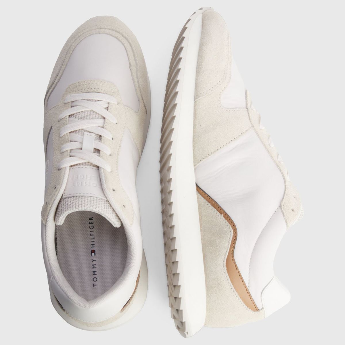 TOMMY HILFIGER - Tenis Estilo Running Con Monograma Para Hombre Tommy Hilfiger