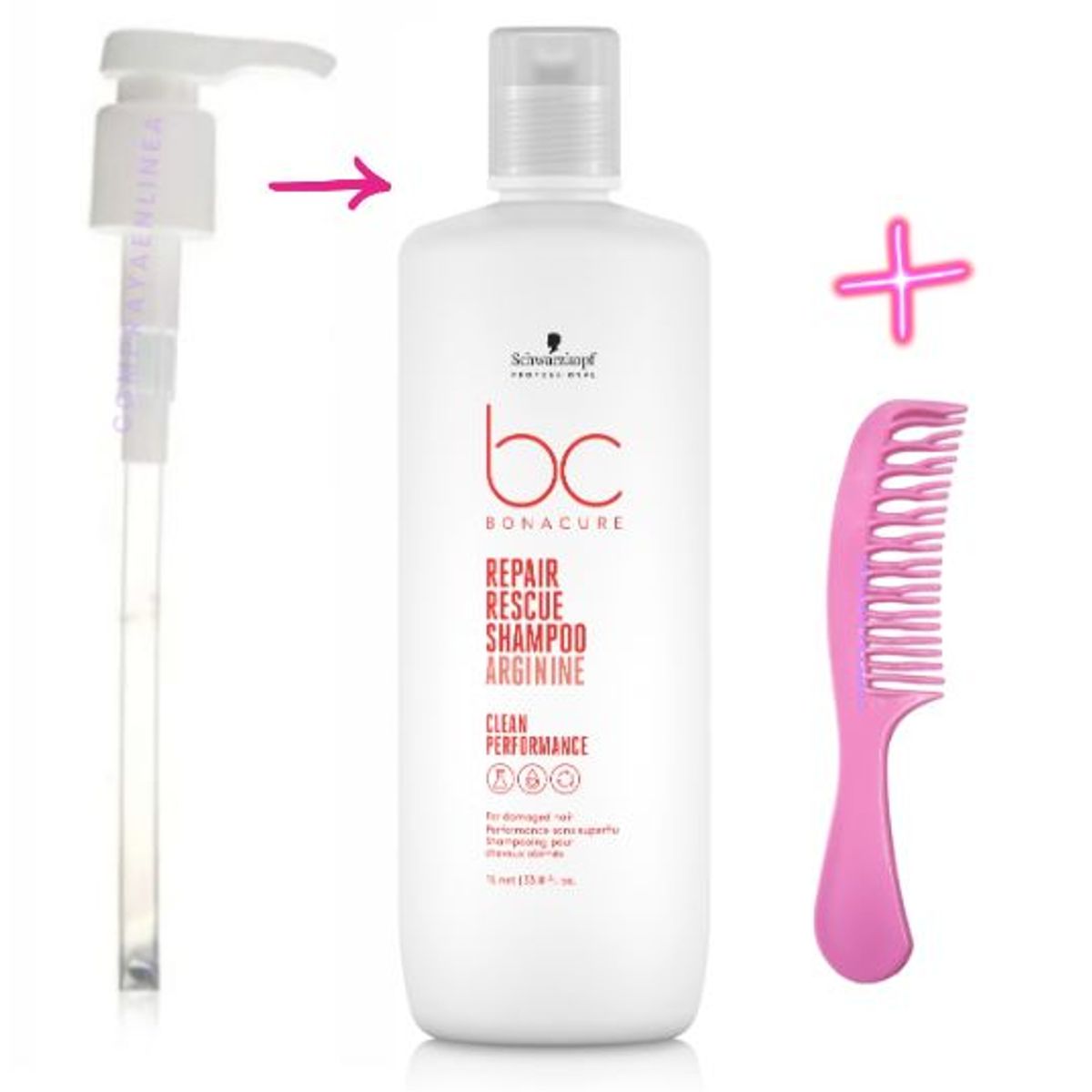 SCHWARZKOPF - Shampoo Bonacure Repair Rescue 1000ML