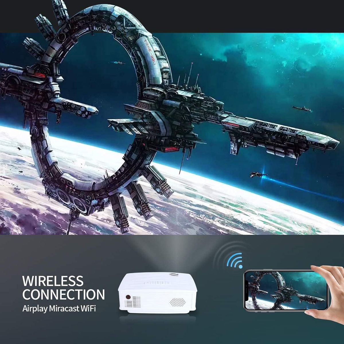 PS PLUS - VIDEO BEAM WIFI FULL HD 1080 p , 2024