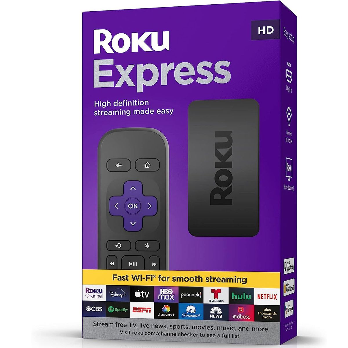ROKU - Roku Express NUEVO Dispositivo De Transmisión HD