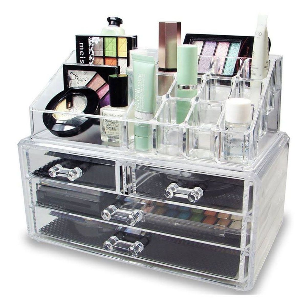 ONE PIXEL - Organizador De Maquillaje 4 Cajones Almacenador Cosmeticos