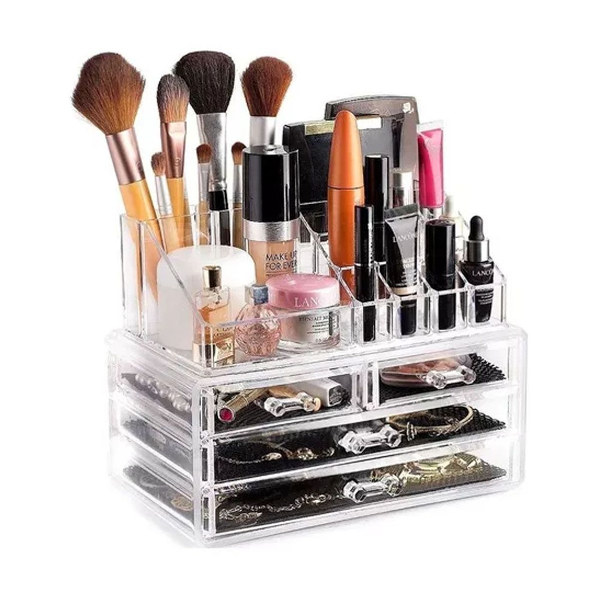 ONE PIXEL - Organizador De Maquillaje 4 Cajones Almacenador Cosmeticos