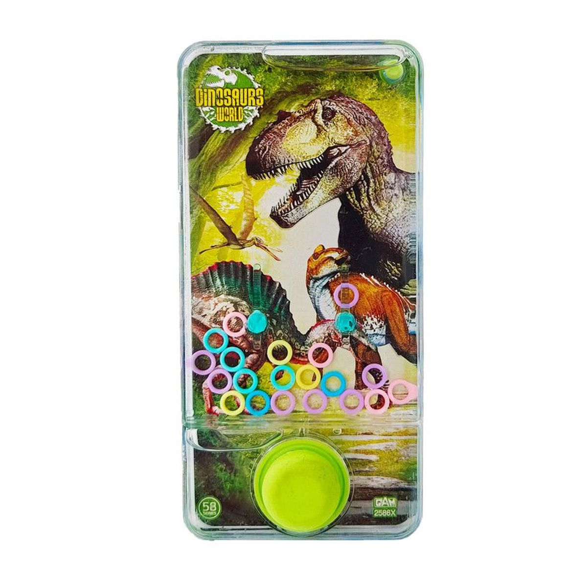 DAYOSHOP - Juguete Anillos Diseño Atari De Agua De Dinosaurio Rex Verde