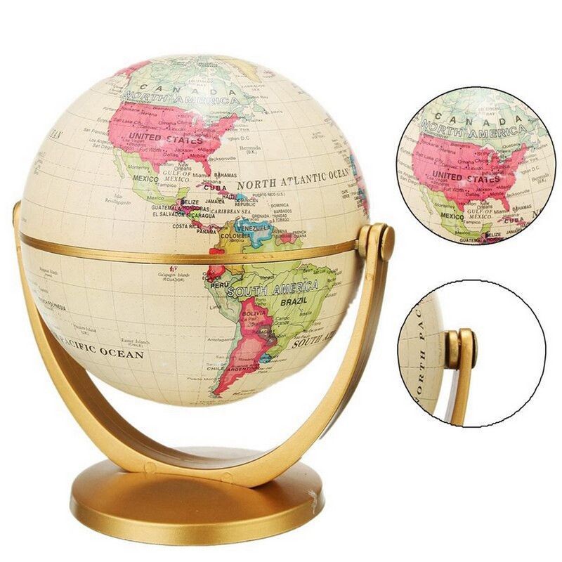 DAYOSHOP - Mapamundi Globo Terráqueo De Escritorio Político Mundo Mapas