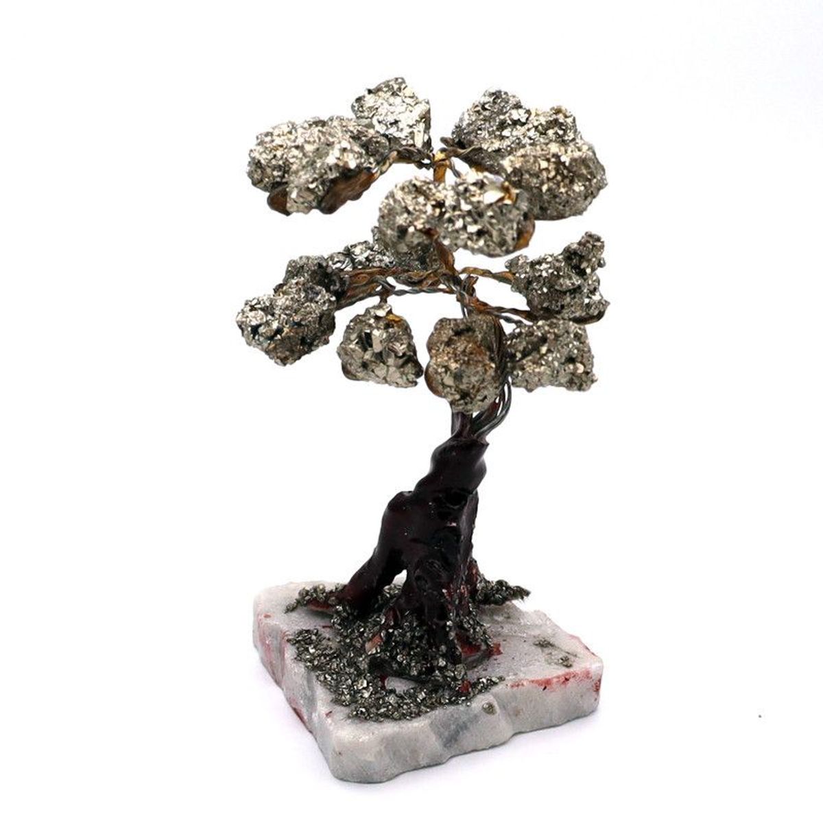 DAYOSHOP - Arbol Pirita Energetico Piedra Natural Protecciòn Suerte