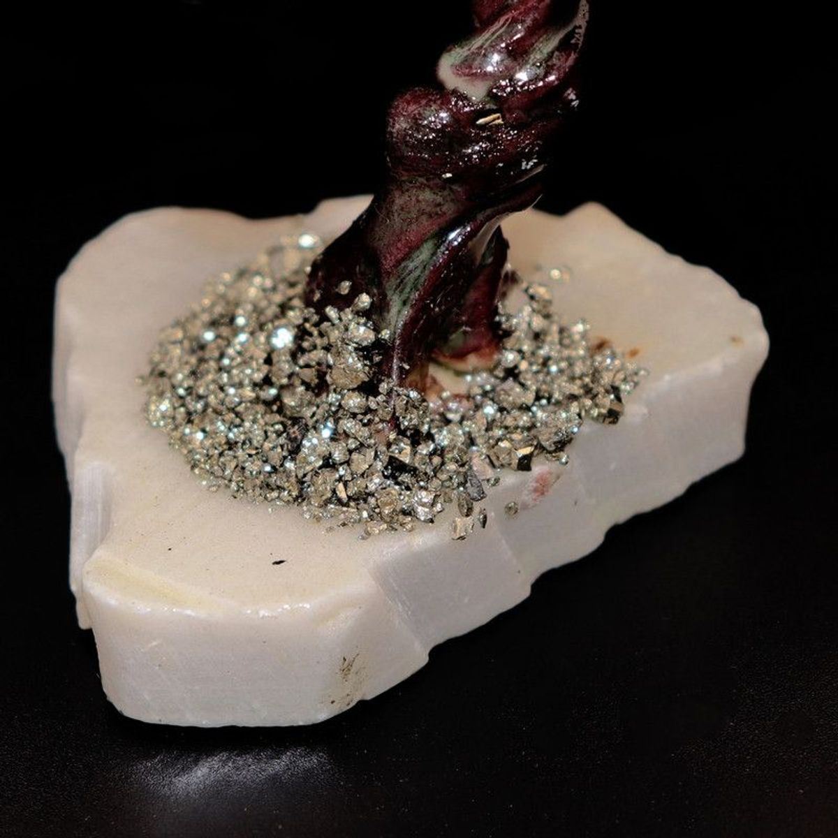 DAYOSHOP - Arbol Pirita Energetico Piedra Natural Protecciòn Suerte