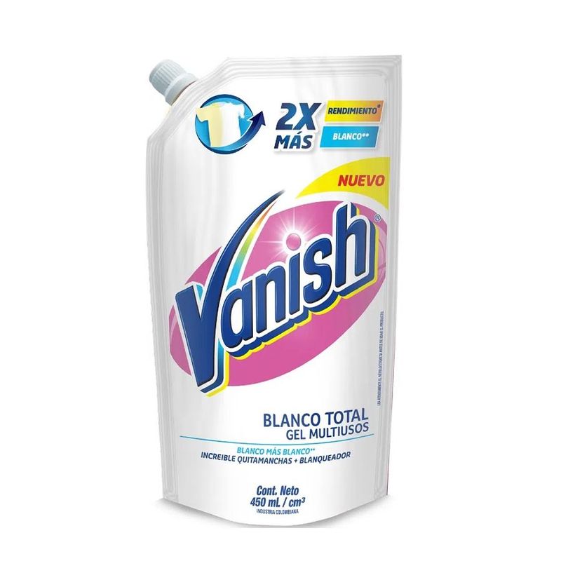VANISH - Vanish Liquido Quitamanchas Blanco Gold 450ml