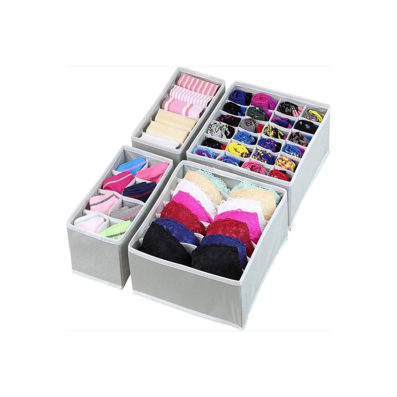 VALMY - Organizador de ropa interior divisor cajones armar
