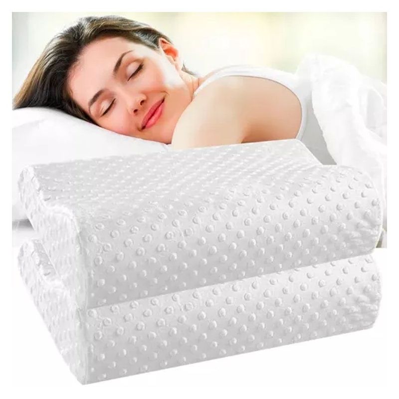 ONE PIXEL - Combo Almohada Memory Pillow Ortopédica Indeformable Con Aloe X2 UND.
