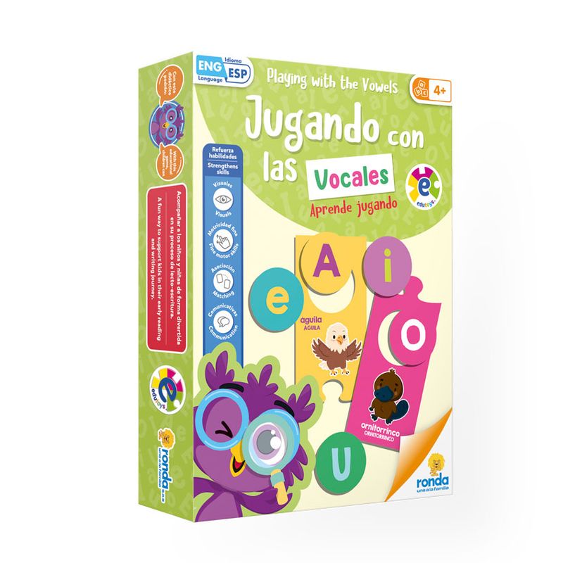 RONDA - JUGANDO CON LAS VOCALES - Ronda - Multicolor