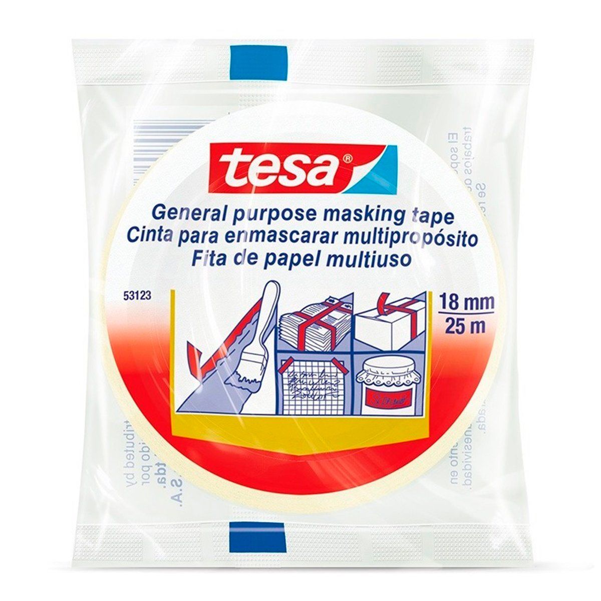 TESA - Cinta De Enmascarar Tesa 18 x 25 cm