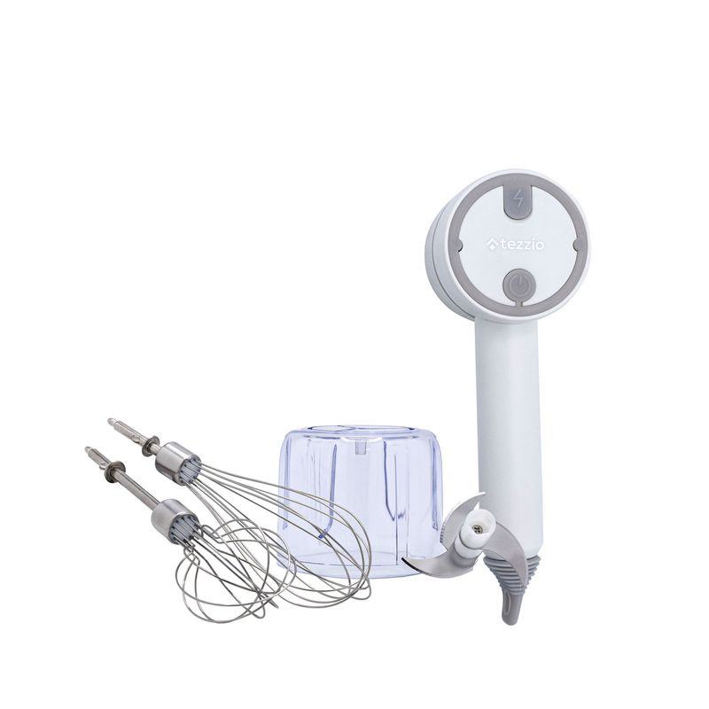 TEZZIO - Procesador Manual 2 En 1 Tezzio