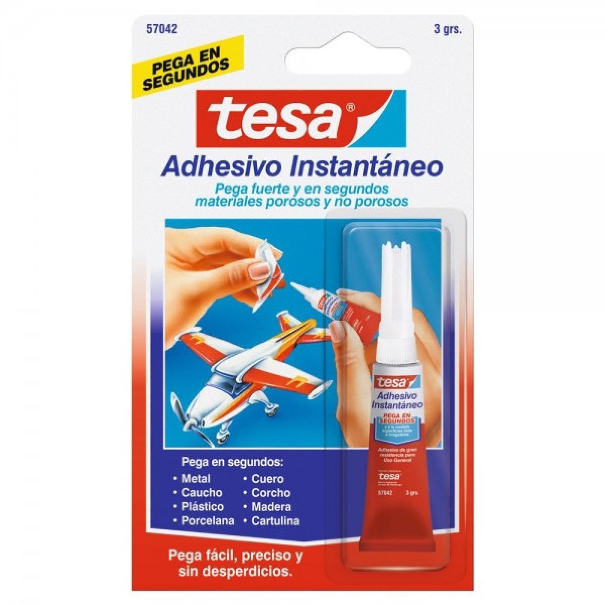 TESA - Pegante Instantáneo Tesa Adhesivo X 3 gr