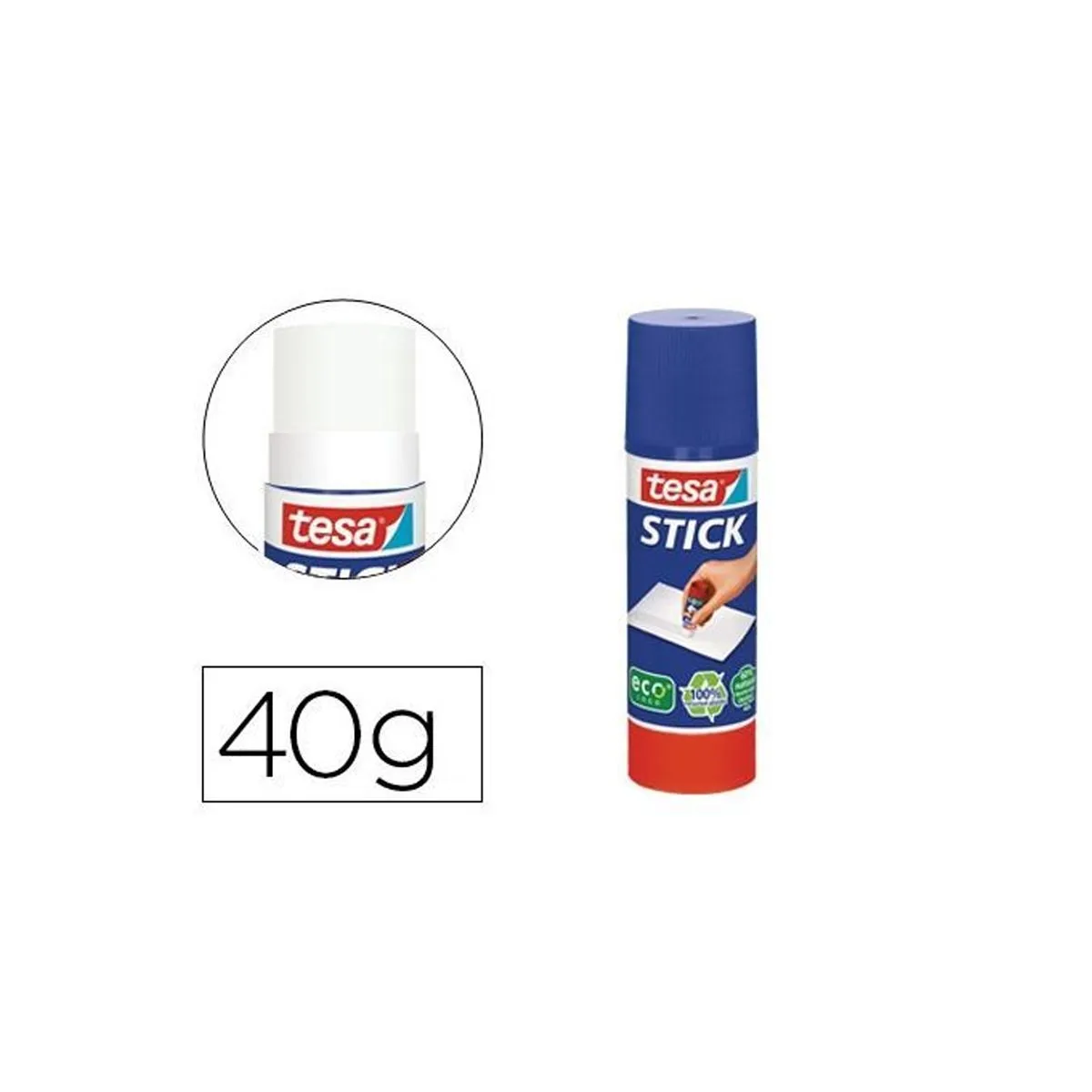 TESA - Pegante En Barra Tesa X 40 Grs Stick (azul)