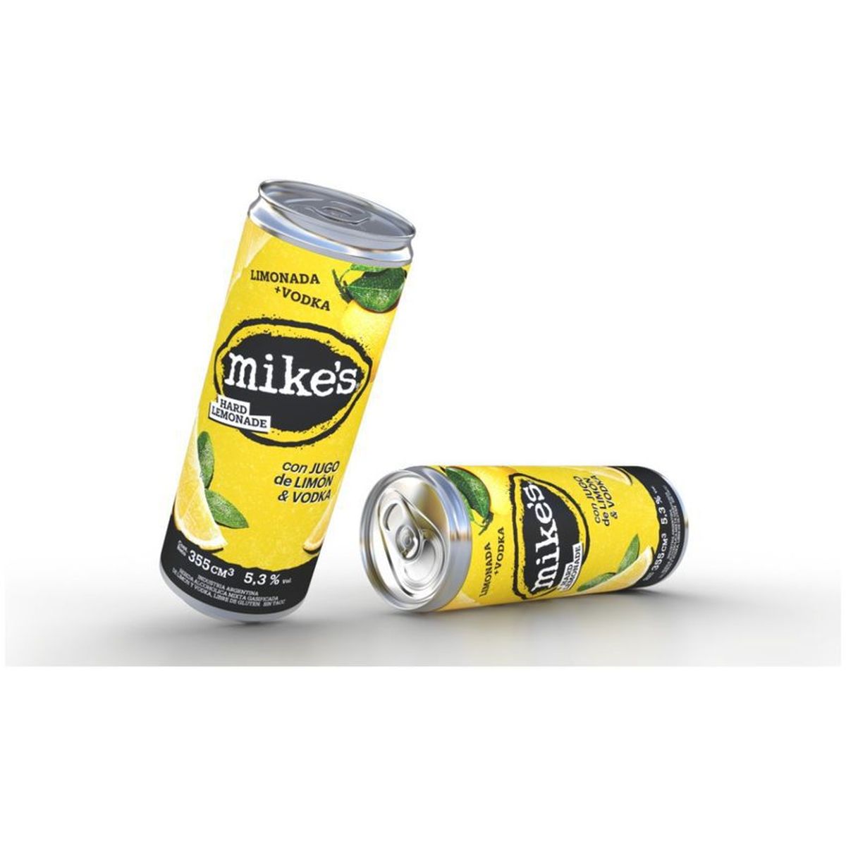 MIKE'S - Vodka con jugo de limón mike's 355 ml