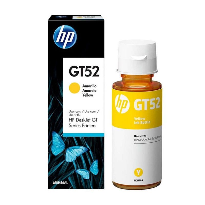 HP - Botella De Tinta Hp Gt52 Amarilla Original M0H56AL