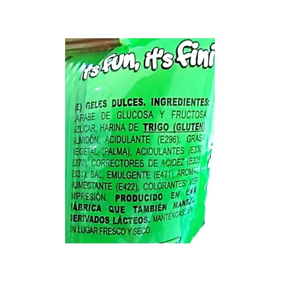 FINI - Dulces gomitas cintas roller surtidas fini x 40 uds