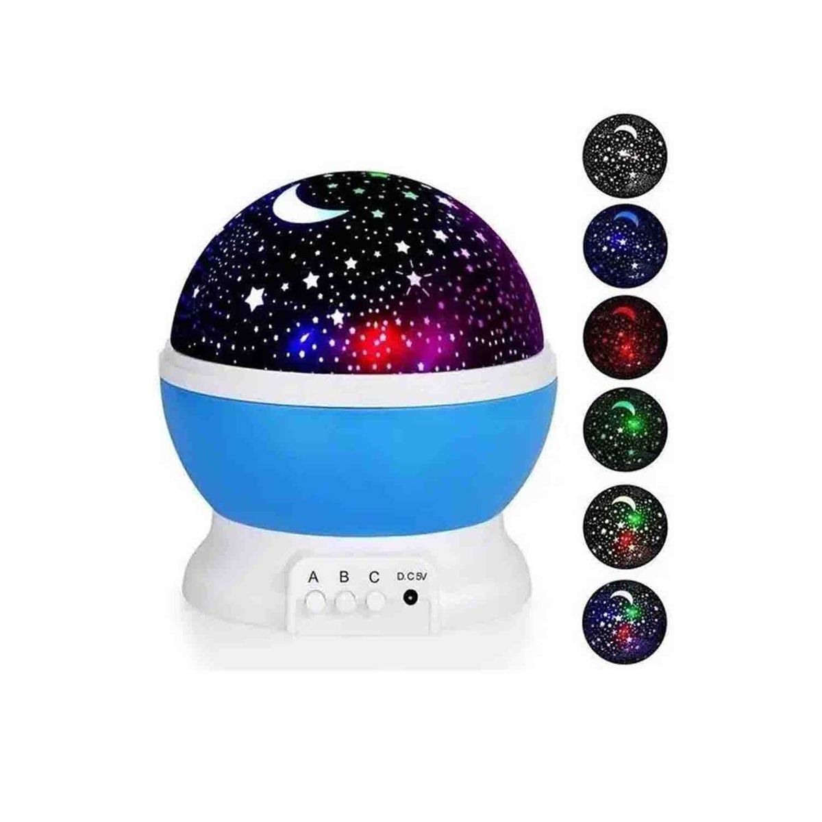 ONE PIXEL - Lampara Rotatoria Proyector Cielo Estrellas Noche Dormir Luz