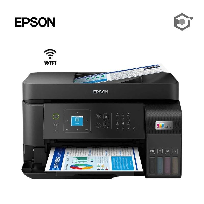 EPSON - Impresora Epson EcoTank L5590 Multifuncional Usb-WiFi-Ethernet.