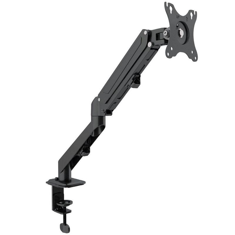 KLIP XTREME - Brazo Soporte para Monitor de 17 a 27 Pulgadas con Resorte Neumático