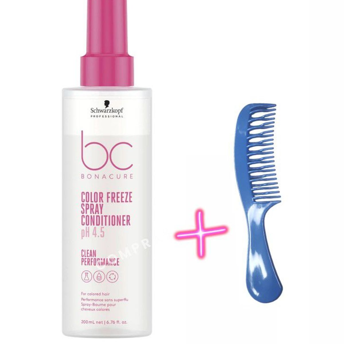 SCHWARZKOPF - spray acondicionador bonacure color freeze cuidado color 200ML
