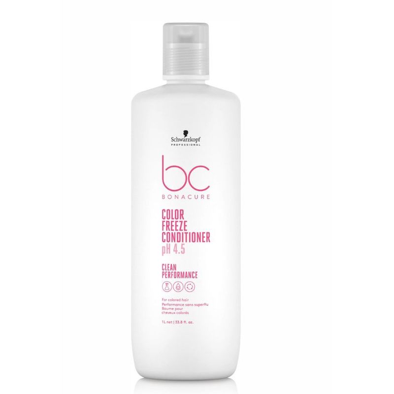 SCHWARZKOPF - Acondicionador Bonacure pH45 Color Freeze Cuidado del Color 1000ML