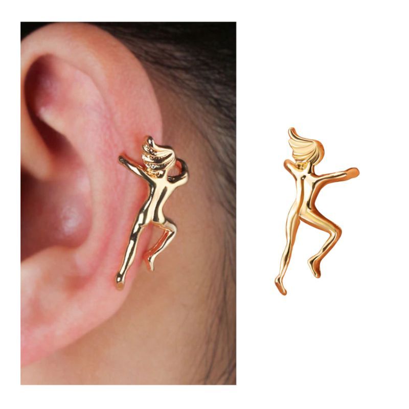 ACCESORIOS DE EVA - Arete Ear Cuff Simulador Humano