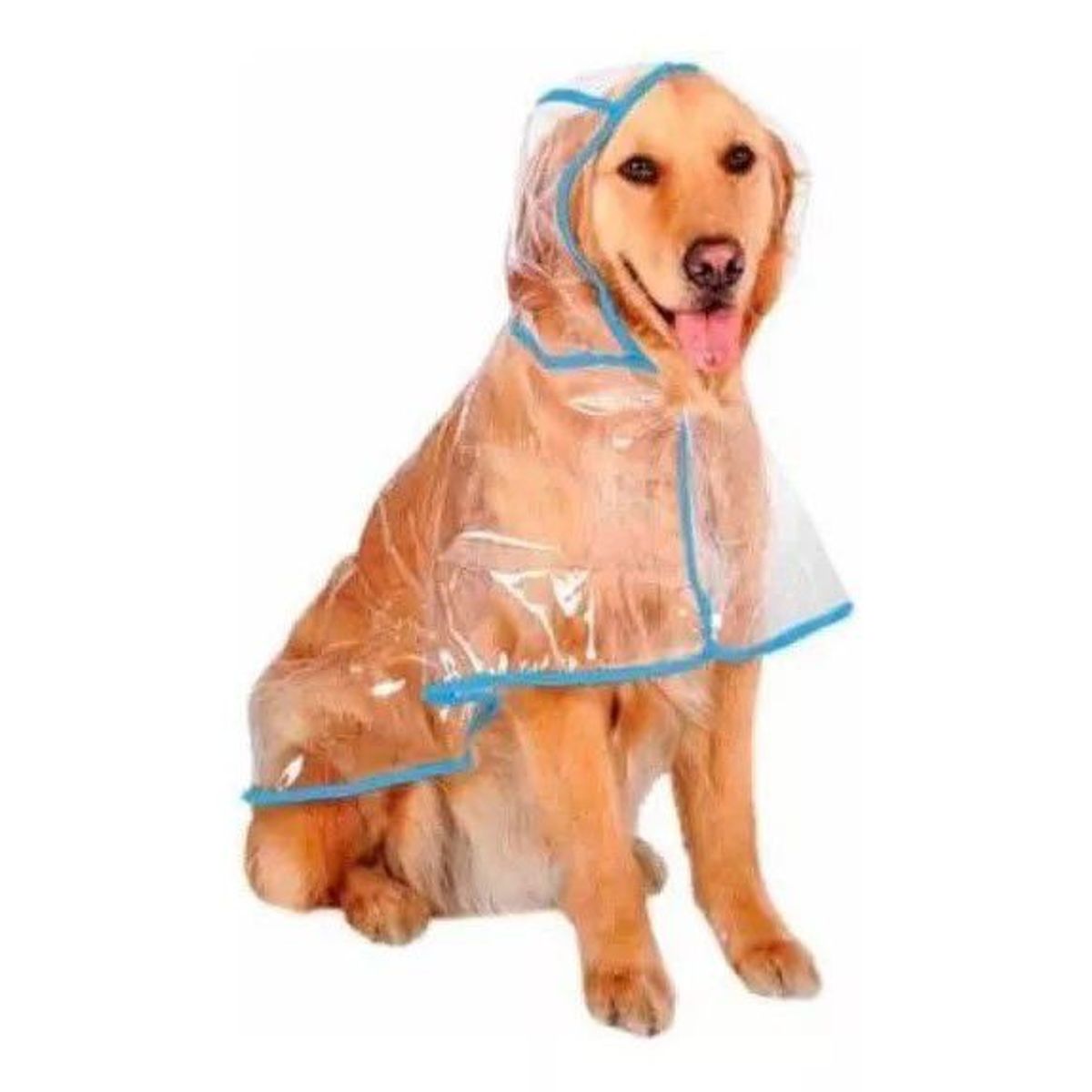 PETS ACCESORIOS - Capa Perro Impermeable Mediano