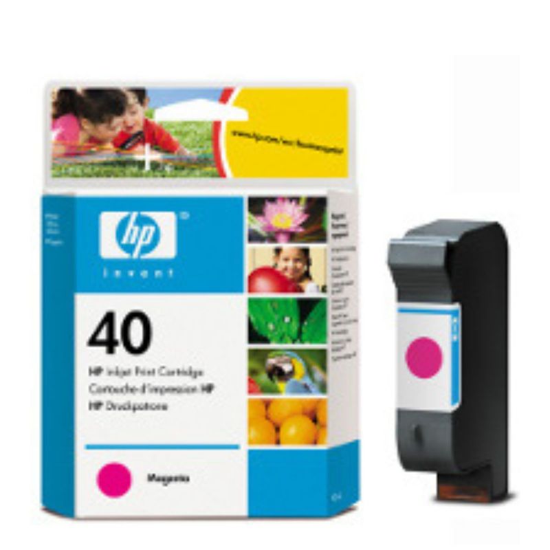 HP - Cartucho de Tinta HP 40 - Magenta - Original - (51640M)