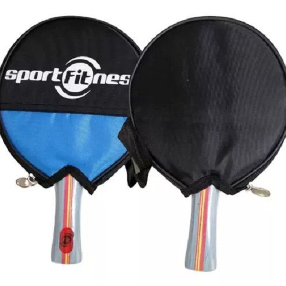 SPORT FITNESS - Raquetas Set 2 Und + Pelotas Ping Pong 6 Und Tenis De Mesa