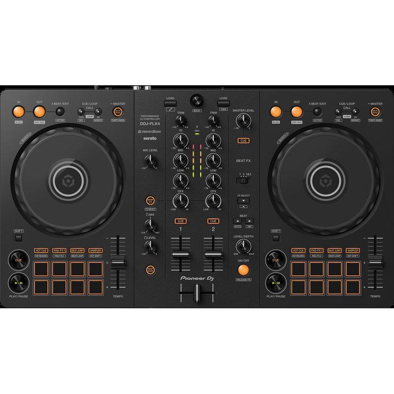 PIONEER - Controlador DJ PIONEER DJ DDJ-FLX4 - NEGRO