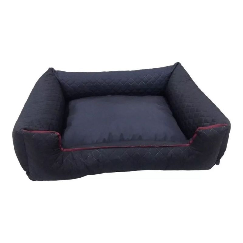 PETS ACCESORIOS - Cama Para Perro Grande Deluxe Azul