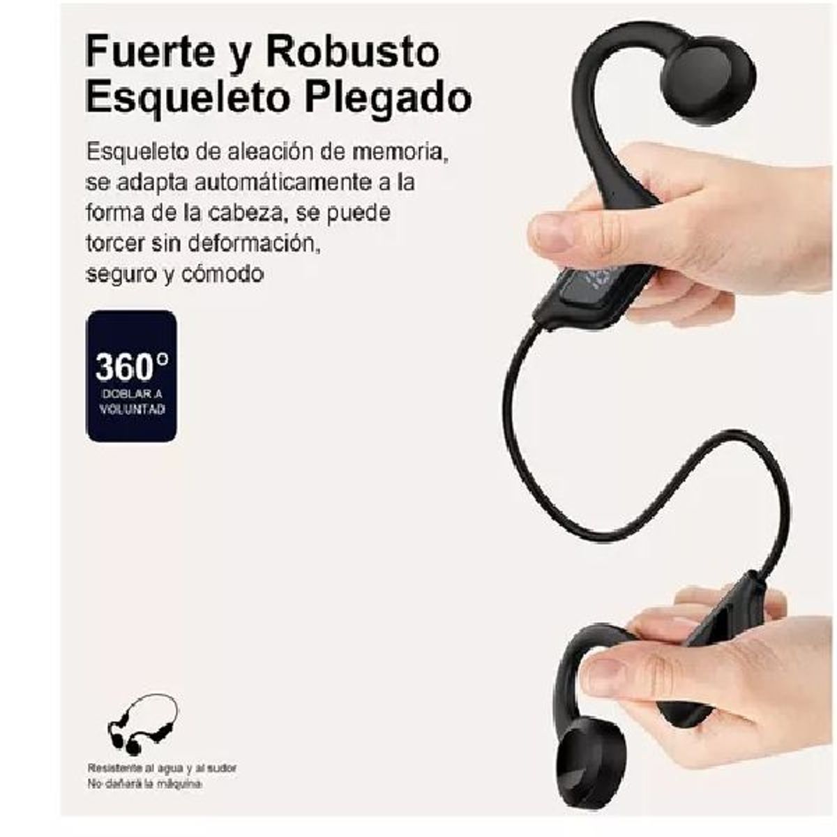 GENERICO - Auriculares Inalámbrico Bluetooth De Conducción Deportivos