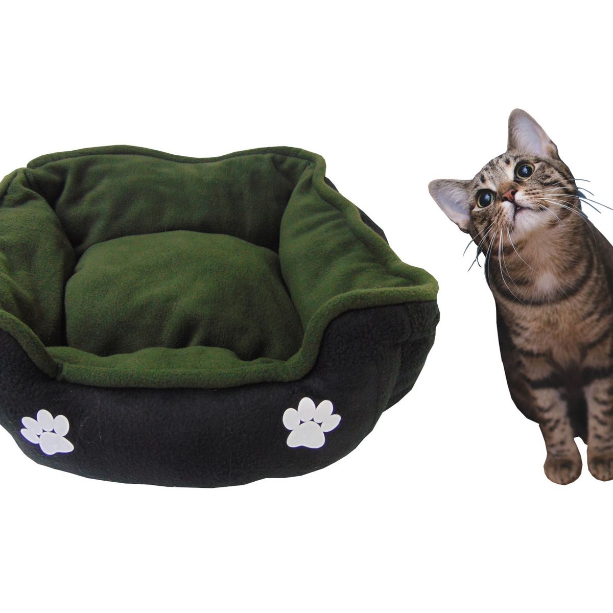 HALLY PET - Cama grande doble faz para mascota