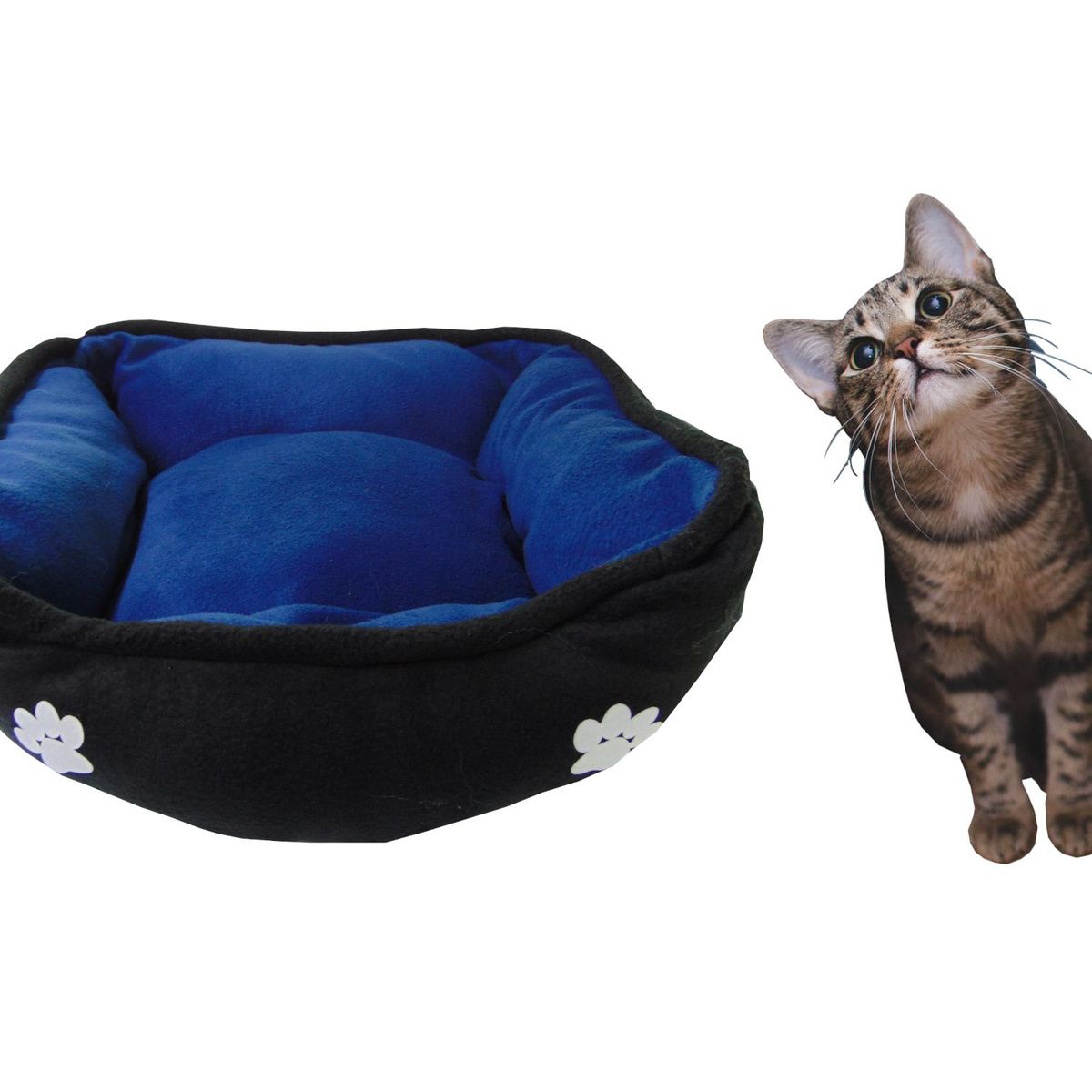 HALLY PET - Cama grande doble faz para mascota