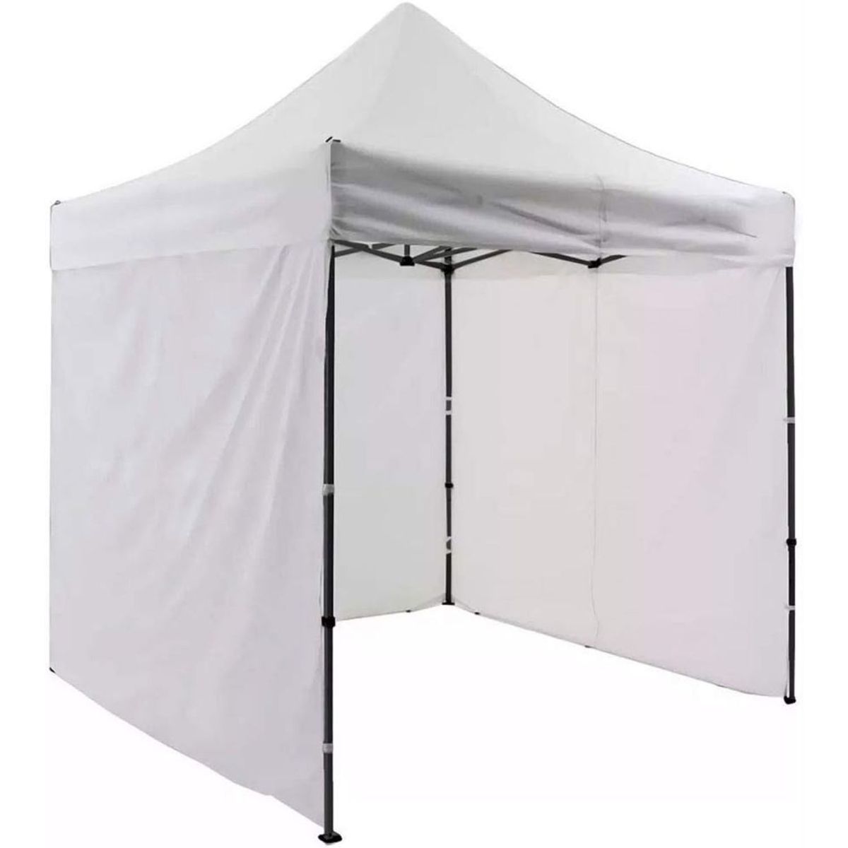 JARDIMEX - JARDINMEX - Toldo Carpa Plegable Impermeable 2x2 metros Tela Oxford 600D Para Jardin Blanca